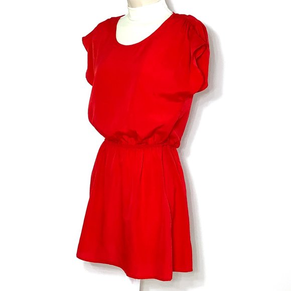 Petticoat Alley Dress Fun & Flirty Sateen Poly Red XS - Picture 9 of 9